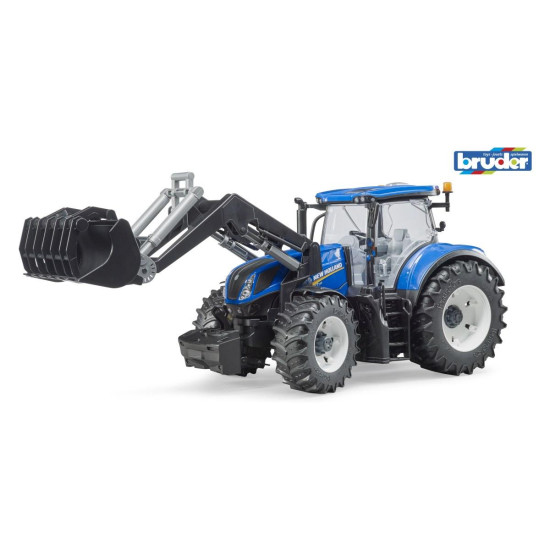 Bruder traktor z nakladalko