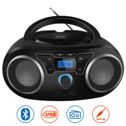 MANTA BBX006 Radio CD, MP3, USB, FM RADIO + Bluetooth 5.0 MANTA BBX006 Radio CD, MP3, USB, FM RADIO + Bluetooth 5.0