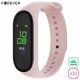 FOREVER pametna zapestnica FITBAND SB-50, Bluetooth 5.0, aplikacija, vodoodporna IP65, svetlo roza (Sand Pink) FOREVER pametna zapestnica FITBAND SB-50, Bluetooth 5.0, aplikacija, vodoodporna IP65, svetlo roza (Sand Pink)