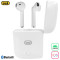 TREVI HMP 12E20 AIR mini Bluetooth 5.1 slušalke z mikrofonom, TWS, polnilna enota, touch kontrola, bele