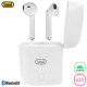 TREVI HMP 12E20 AIR mini Bluetooth 5.1 slušalke z mikrofonom, TWS, polnilna enota, touch kontrola, bele TREVI HMP 12E20 AIR mini Bluetooth 5.1 slušalke z mikrofonom, TWS, polnilna enota, touch kontrola, bele