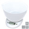 Platinet/OMEGA kuhinjska tehtnica OBSKWB, LCD prikazovalnik, do 3kg, s posodo 1.5L