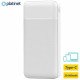 Power Bank PLATINET 20.000mAh, Li-Polymer, LED indikator, Type-C, bela Power Bank PLATINET 20.000mAh, Li-Polymer, LED indikator, Type-C, bela
