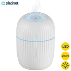 Platinet HAZY PHMAH vlažilec zraka + LED osvetlitev 7 barv, časovnik, bele barve Platinet HAZY PHMAH vlažilec zraka + LED osvetlitev 7 barv, časovnik, bele barve