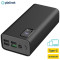 Power Bank PLATINET 30.000mAh, Li-Polymer, Quick Charge 3.0, Power Delivery 3.0, LED prikazovalnik, Type-C, črna