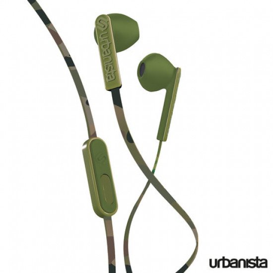 EOL - URBANISTA SAN FRANCISCO žične slušalke z mikrofonom, Green Camo (vojaško zelene) EOL - URBANISTA SAN FRANCISCO žične slušalke z mikrofonom, Green Camo (vojaško zelene)