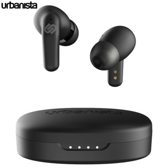 URBANISTA SEOUL brezžične slušalke, Bluetooth® 5.2, TWS, do 32 ur predvajanja, upravljanje na dotik, brezžično polnjenje, nizka zakasnitev, črne (Midnight Black) URBANISTA SEOUL brezžične slušalke, Bluetooth® 5.2, TWS, do 32 ur predvajanja, upravljanje na dotik, brezžično polnjenje, nizka zakasnitev, črne (Midnight Black)