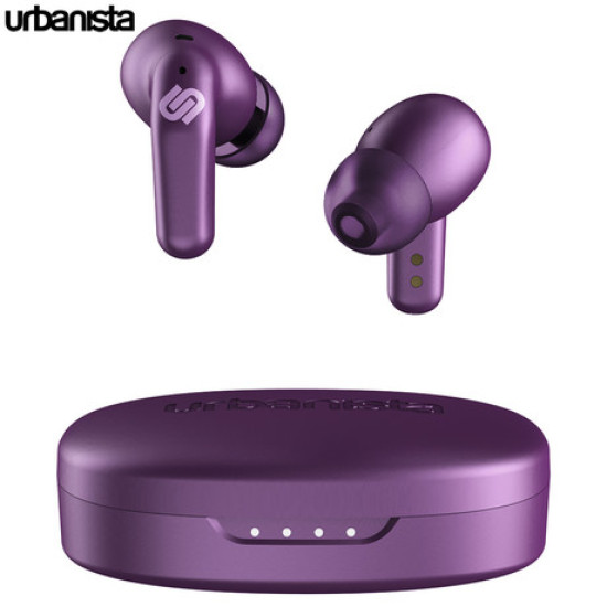 URBANISTA SEOUL brezžične slušalke, Bluetooth® 5.2, TWS, do 32 ur predvajanja, upravljanje na dotik, brezžično polnjenje, nizka zakasnitev, vijolične (Vivid Purple) URBANISTA SEOUL brezžične slušalke, Bluetooth® 5.2, TWS, do 32 ur predvajanja, upravljanje na dotik, brezžično polnjenje, nizka zakasnitev, vijolične (Vivid Purple)