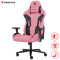 GENESIS NITRO 720 gaming stol, ergonomski, nastavljiva višina / naklon, 3D nasloni za roke, kolesa CareGlide™, roza črn