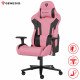 GENESIS NITRO 720 gaming stol, ergonomski, nastavljiva višina / naklon, 3D nasloni za roke, kolesa CareGlide™, roza črn GENESIS NITRO 720 gaming stol, ergonomski, nastavljiva višina / naklon, 3D nasloni za roke, kolesa CareGlide™, roza črn