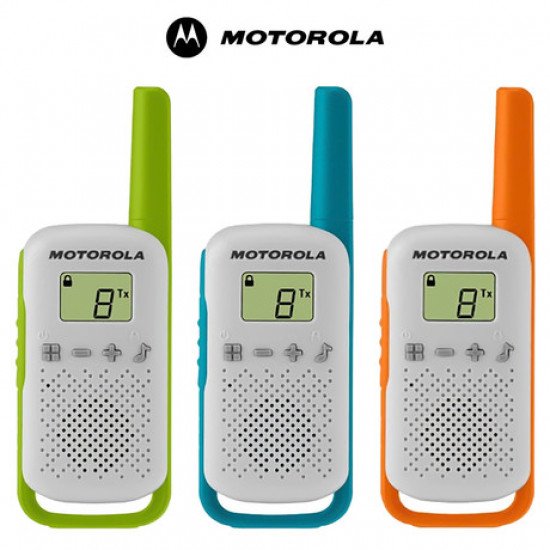 Motorola PMR Set 3-ih radijskih postaj TLKR T42 Motorola PMR Set 3-ih radijskih postaj TLKR T42