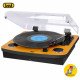 TREVI TT 1022 BT Prenosni gramofon s tehnologijo Bluetooth, STEREO zvočnika, AUX-IN, RCA, črno lesen TREVI TT 1022 BT Prenosni gramofon s tehnologijo Bluetooth, STEREO zvočnika, AUX-IN, RCA, črno lesen