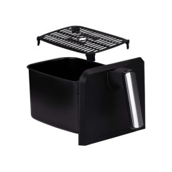 ALPINA DOUBLE cvrtnik/friteza na vroč zrak, XXL, 8L, brez olja, 80% manj maščob, 1700W, digitalen