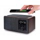MANTA RDI910 WC radijski sprejemnik / ura / budilka, FM Radio, Bluetooth 5.0, polnilna baterija, Qi brezžični polnilec, microSD / AUX MANTA RDI910 WC radijski sprejemnik / ura / budilka, FM Radio, Bluetooth 5.0, polnilna baterija, Qi brezžični polnilec, microSD / AUX