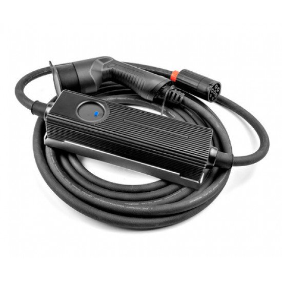Platinet PC050EV prenosni EV električni polnilec, 16kW, 6m, 6 adapterjev, za električna / hibridna vozila, TYPE 2/SCHUKO/UK/CEE, LED zaslon na dotik, torba Platinet PC050EV prenosni EV električni polnilec, 16kW, 6m, 6 adapterjev, za električna / hibridna vozila, TYPE 2/SCHUKO/UK/CEE, LED zaslon na dotik, torba