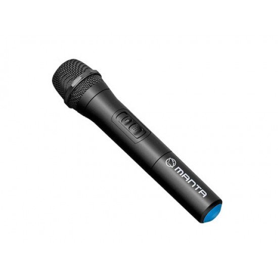MANTA SPK5021 PRO FONOS prenosni KARAOKE zvočnik, Bluetooth 5.0, 8.000W P.M.P.O., TWS, Equalizer, polnilna baterija, FM Radio, USB / microSD / AUX / MIC-in, črn MANTA SPK5021 PRO FONOS prenosni KARAOKE zvočnik, Bluetooth 5.0, 8.000W P.M.P.O., TWS, Equalizer, polnilna baterija, FM Radio, USB / microSD / AUX / MIC-in, črn