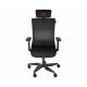 GENESIS ASTAT 700 gaming / pisarniški stol, ergonomski, tehnologija PureFlowPLUS™, konstrukcija ExoBase™, kolesa CareGlide™, nastavljiva višina / naklon, črn GENESIS ASTAT 700 gaming / pisarniški stol, ergonomski, tehnologija PureFlowPLUS™, konstrukcija ExoBase™, kolesa CareGlide™, nastavljiva višina / naklon, črn