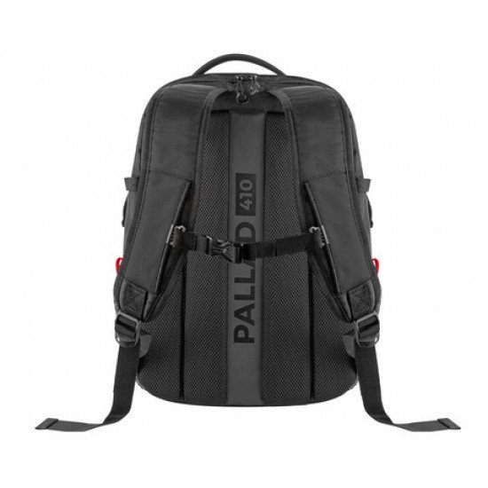 GENESIS PALLAD 410 univerzalni nahrbtnik, za prenosnike do 15.6", nastavljiv, trpežen, črn GENESIS PALLAD 410 univerzalni nahrbtnik, za prenosnike do 15.6", nastavljiv, trpežen, črn