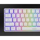 GENESIS THOR 660 gaming tipkovnica, mehanska, žična USB Type-C / brezžična Bluetooth, RGB LED osvetlitev, Anti-Ghosting, F1 - F12, aplikacija, bela GENESIS THOR 660 gaming tipkovnica, mehanska, žična USB Type-C / brezžična Bluetooth, RGB LED osvetlitev, Anti-Ghosting, F1 - F12, aplikacija, bela