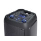 MANTA SPK5450 PHANTOM prenosni KARAOKE zvočnik, Bluetooth 5.0, 30.000W P.M.P.O., TWS, Equalizer, polnilna baterija, X-Bass, FM Radio, USB / microSD / AUX / MIC-in, črn