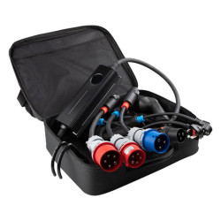 Platinet PC050EV prenosni EV električni polnilec, 16kW, 6m, 6 adapterjev, za električna / hibridna vozila, TYPE 2/SCHUKO/UK/CEE, LED zaslon na dotik, torba Platinet PC050EV prenosni EV električni polnilec, 16kW, 6m, 6 adapterjev, za električna / hibridna vozila, TYPE 2/SCHUKO/UK/CEE, LED zaslon na dotik, torba