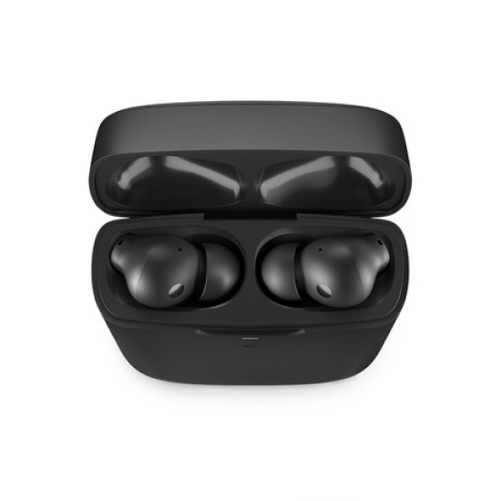 URBANISTA PHOENIX brezžične SOLARNE slušalke, Bluetooth® 5.2, TWS, solarno polnjenje, upravljanje na dotik, IPX4 vodoodpornost, USB Type-C, črne (Midnight Black)