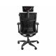 GENESIS ASTAT 700 gaming / pisarniški stol, ergonomski, tehnologija PureFlowPLUS™, konstrukcija ExoBase™, kolesa CareGlide™, nastavljiva višina / naklon, črn GENESIS ASTAT 700 gaming / pisarniški stol, ergonomski, tehnologija PureFlowPLUS™, konstrukcija ExoBase™, kolesa CareGlide™, nastavljiva višina / naklon, črn
