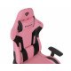 GENESIS NITRO 720 gaming stol, ergonomski, nastavljiva višina / naklon, 3D nasloni za roke, kolesa CareGlide™, roza črn GENESIS NITRO 720 gaming stol, ergonomski, nastavljiva višina / naklon, 3D nasloni za roke, kolesa CareGlide™, roza črn