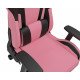 GENESIS NITRO 720 gaming stol, ergonomski, nastavljiva višina / naklon, 3D nasloni za roke, kolesa CareGlide™, roza črn GENESIS NITRO 720 gaming stol, ergonomski, nastavljiva višina / naklon, 3D nasloni za roke, kolesa CareGlide™, roza črn