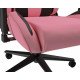 GENESIS NITRO 720 gaming stol, ergonomski, nastavljiva višina / naklon, 3D nasloni za roke, kolesa CareGlide™, roza črn GENESIS NITRO 720 gaming stol, ergonomski, nastavljiva višina / naklon, 3D nasloni za roke, kolesa CareGlide™, roza črn