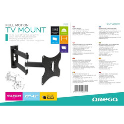 Nosilec / Roka za TV OMEGA OUTV200FM, 23''-42'',vrtljiv v vse smeri Nosilec / Roka za TV OMEGA OUTV200FM, 23''-42'',vrtljiv v vse smeri