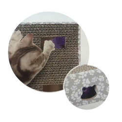 Pet Toys praskalnik za mačke, 3v1, igrača, 34.5x24.5x6.5cm