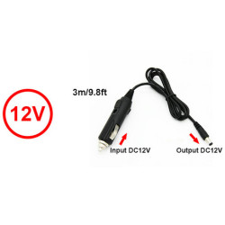 BYINTEK avtomobilski polnilec za projektorje, DC 12V, kompatibilnost z BYINTEK projektorji P12 in P20, črn BYINTEK avtomobilski polnilec za projektorje, DC 12V, kompatibilnost z BYINTEK projektorji P12 in P20, črn