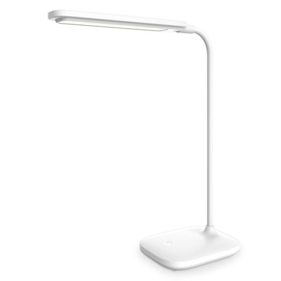 PLATINET PDL6728 namizna LED svetilka, 2v1, nastavljiva svetlost, nočna svetilka, baterija, nastavljiv vrat, bela PLATINET PDL6728 namizna LED svetilka, 2v1, nastavljiva svetlost, nočna svetilka, baterija, nastavljiv vrat, bela