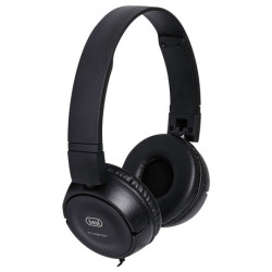 TREVI HTV 649 TV naglavne slušalke, Hi-Fi, STEREO zvok, 3.5mm minijack, upravljanje glasnosti, 5m kabel, črne TREVI HTV 649 TV naglavne slušalke, Hi-Fi, STEREO zvok, 3.5mm minijack, upravljanje glasnosti, 5m kabel, črne