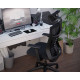 GENESIS ASTAT 200 gaming / pisarniški stol, ergonomski, tehnologija PureFlow™, konstrukcija ExoBase™, CareGlide™, nastavljiva višina / naklon, črn