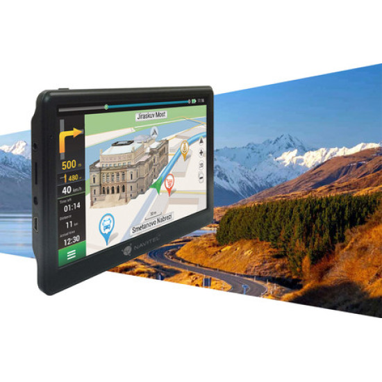 GPS navigacija NAVITEL E700 , 7'' touch, MicroSD, + karte celotne Evrope (lifetime update)