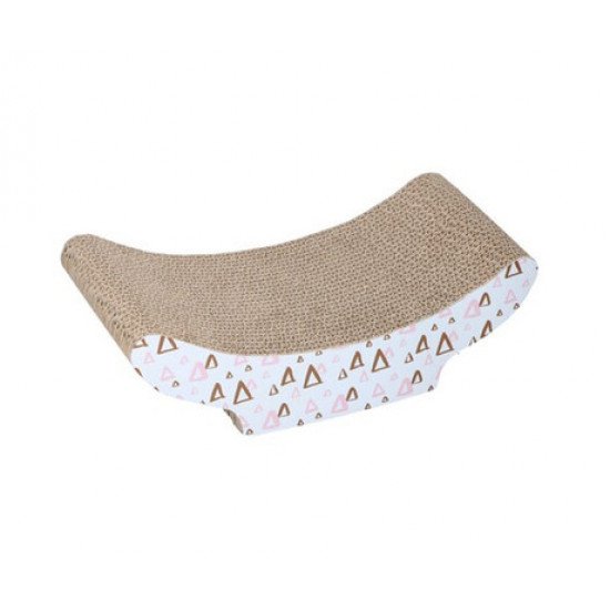Pet Toys praskalnik za mačke, 3v1, ležišče, +mačja meta, 38x20x12cm Pet Toys praskalnik za mačke, 3v1, ležišče, +mačja meta, 38x20x12cm