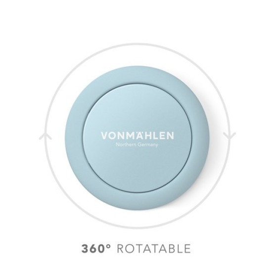 Vonmählen BACKFLIP® univerzalno magnetno držalo / stojalo za telefon, silikonsko, združljivo z vsemi telefoni, priložen magnetni nosilec, svetlo modro Vonmählen BACKFLIP® univerzalno magnetno držalo / stojalo za telefon, silikonsko, združljivo z vsemi telefoni, priložen magnetni nosilec, svetlo modro