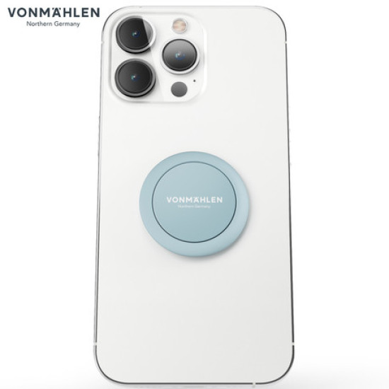 Vonmählen BACKFLIP® univerzalno magnetno držalo / stojalo za telefon, silikonsko, združljivo z vsemi telefoni, priložen magnetni nosilec, svetlo modro Vonmählen BACKFLIP® univerzalno magnetno držalo / stojalo za telefon, silikonsko, združljivo z vsemi telefoni, priložen magnetni nosilec, svetlo modro