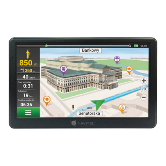 GPS navigacija NAVITEL E700 , 7'' touch, MicroSD, + karte celotne Evrope (lifetime update)