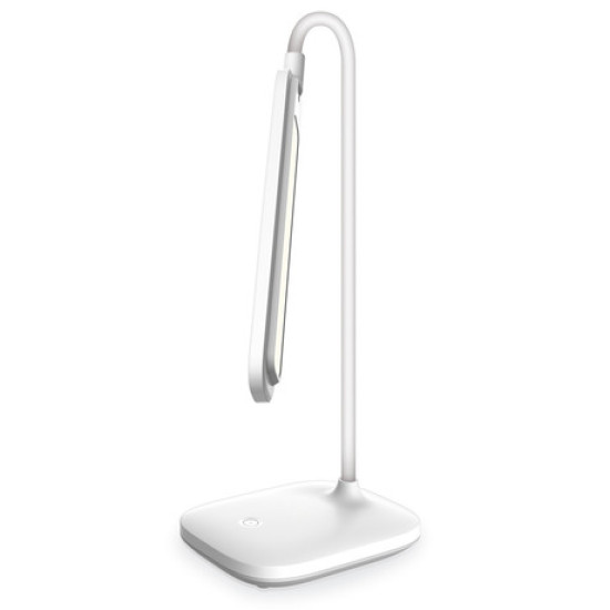 PLATINET PDL6728 namizna LED svetilka, 2v1, nastavljiva svetlost, nočna svetilka, baterija, nastavljiv vrat, bela PLATINET PDL6728 namizna LED svetilka, 2v1, nastavljiva svetlost, nočna svetilka, baterija, nastavljiv vrat, bela