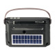 TREVI RA 7F25 Prenosni Radio FM/AW/SW, Bluetooth, MP3, USB/MicroSD, Solarno polnjenje, polnilna baterija, črn TREVI RA 7F25 Prenosni Radio FM/AW/SW, Bluetooth, MP3, USB/MicroSD, Solarno polnjenje, polnilna baterija, črn