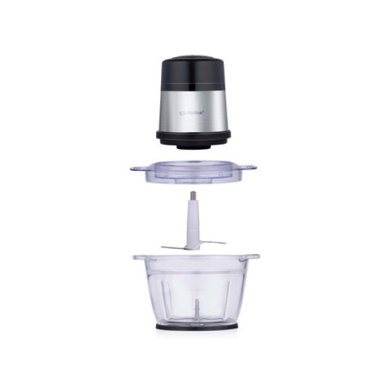 ALPINA sekljalnik hrane, 300W, 500ml posoda, 2 hitrosti, pulzna funkcija, nerjaveče jeklo ALPINA sekljalnik hrane, 300W, 500ml posoda, 2 hitrosti, pulzna funkcija, nerjaveče jeklo