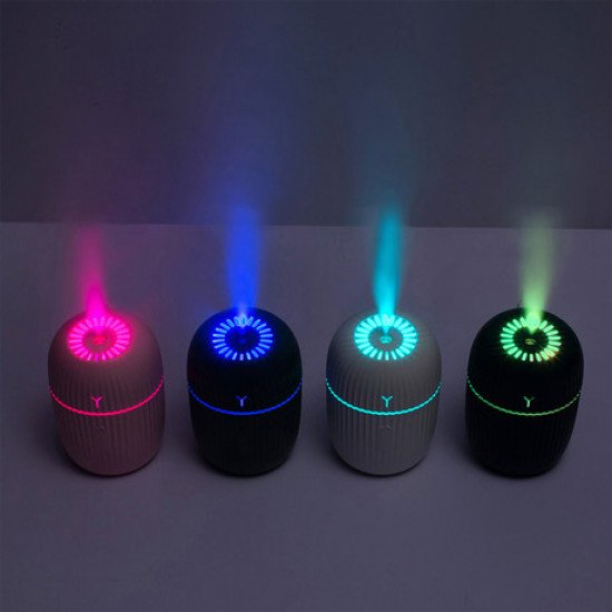 Platinet HAZY PHMAH vlažilec zraka + LED osvetlitev 7 barv, časovnik, bele barve Platinet HAZY PHMAH vlažilec zraka + LED osvetlitev 7 barv, časovnik, bele barve