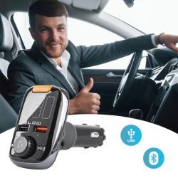 BLOW FM Oddajnik 74-154, Bluetooth 5.0 + polnilec QC3.0 + prostoročno telefoniranje BLOW FM Oddajnik 74-154, Bluetooth 5.0 + polnilec QC3.0 + prostoročno telefoniranje