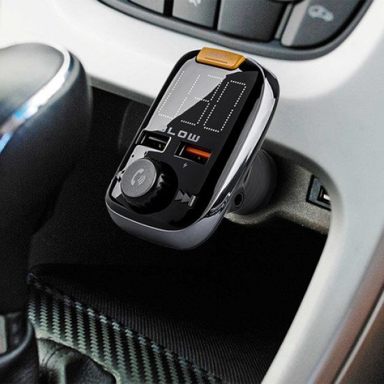 BLOW FM Oddajnik 74-154, Bluetooth 5.0 + polnilec QC3.0 + prostoročno telefoniranje BLOW FM Oddajnik 74-154, Bluetooth 5.0 + polnilec QC3.0 + prostoročno telefoniranje
