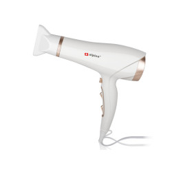 ALPINA sušilnik za lase, 2300W, 3 nastavitve toplote, 2 hitrosti, hladno pihanje, priložen nastavek, bel ALPINA sušilnik za lase, 2300W, 3 nastavitve toplote, 2 hitrosti, hladno pihanje, priložen nastavek, bel