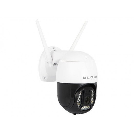 IP kamera BLOW H-343, 4G-LTE, PTZ vrtljiva, Super HD 3MP, IR nočno snemanje, senzor gibanja, aplikacija, bela IP kamera BLOW H-343, 4G-LTE, PTZ vrtljiva, Super HD 3MP, IR nočno snemanje, senzor gibanja, aplikacija, bela
