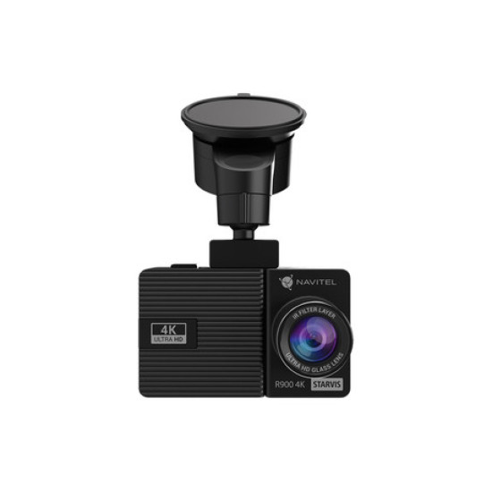 NAVITEL R900 4K avto kamera, 4K Ultra HD, SONY senzor, Night Vision, G-senzor, aplikacija, črna
